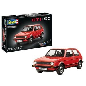 Set cadou model kit Revell VW Golf 1 GTI aniversare 50 ani RV05623 imagine