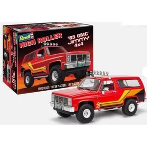 Automacheta Revell 85 GMC Jimmy High Roller kit cu autocolante si instructiuni imagine