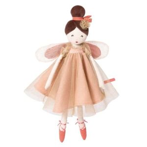 Papusa textila zana 45 cm, moulin roty imagine