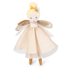 Papusa textila zana aurie 30 cm, moulin roty imagine