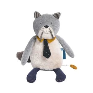 Jucarie de plus muzicala, pisica fernand, moulin roty imagine