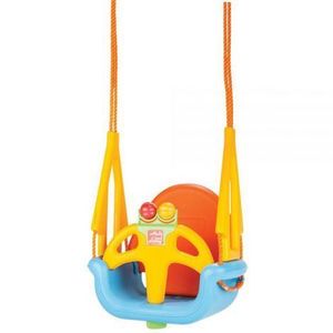 Leagan pentru copii Pilsan DO RE MI orange blue imagine