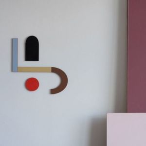Set forme de perete din lemn - compozitie nr.79 imagine
