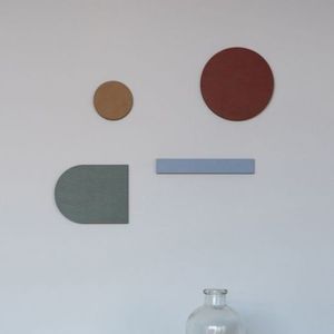 Set forme de perete din lemn - compozitie nr.81 imagine