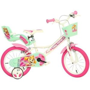 Bicicleta copii 3-5 ani, 14 inch, Paw Patrol, Dino Bikes DB144RPW imagine