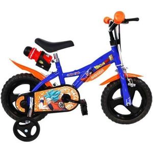 Bicicleta copii 3-5 ani, 12 inch, Dragon Ball, Dino Bikes DB612LDR imagine