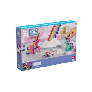 Set constructie Plus-Plus, 275 piese, Invata sa construiesti unicorni imagine