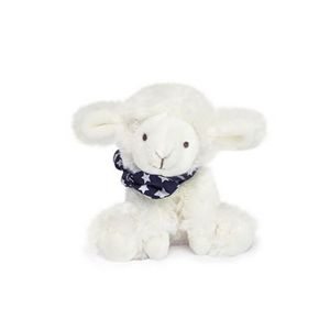 Mielusel Doudou - jucarie de plus, 12 cm, cu esarfa imagine