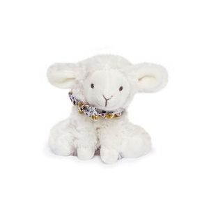 Mielusel Doudou - jucarie de plus, 12 cm, cu esarfa imagine