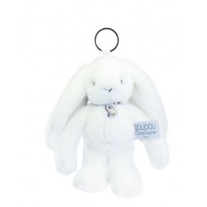 Breloc accesoriu Doudou - iepuras, 18 cm imagine
