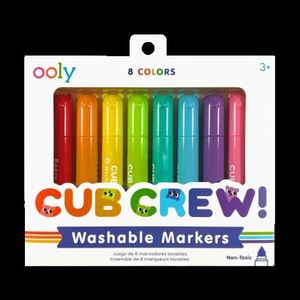 Carioci lavabile Echipa Ursuletilor - set de 8, Cub Crew imagine