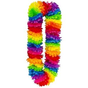 Ghirlanda hawaii multicolora deluxe imagine