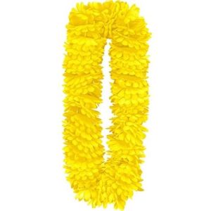 Ghirlanda hawaii galbena deluxe imagine