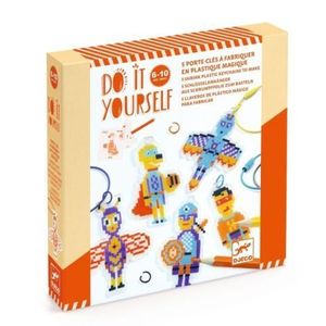 Joc creativ DIY Brelocuri eroi, Djeco imagine