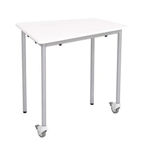 Masa mobila pe cadru metalic, dimensiuni laturi 90, 42, 70, 70 cm imagine