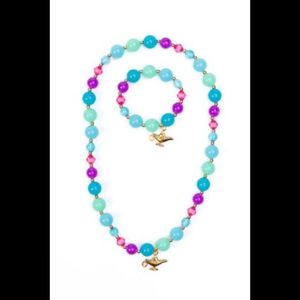 Bijuterii colier si bratara jasmine copii imagine