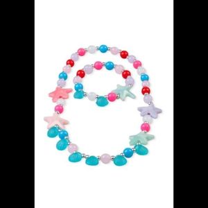 Bijuterii colier si bratara marin copii imagine