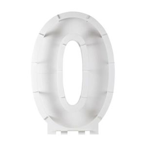 Suport baloane mozaic cifra 0 imagine