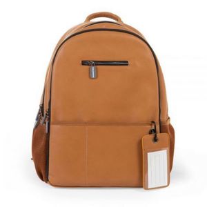 Rucsac de infasat Childhome piele ecologica Maro imagine