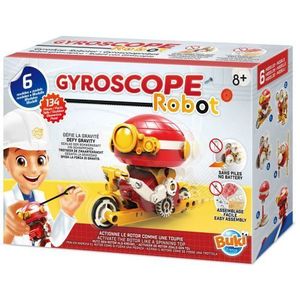 Giroscop educativ Robot 134 piese Buki imagine