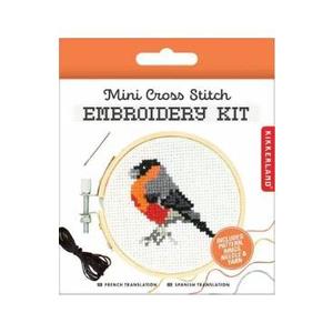 Mini kit de brodat: Pasare imagine