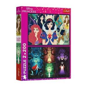 Puzzle 2 x 200: Disney Princess. Frumoasele printese imagine
