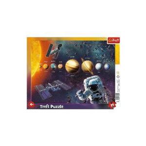 Puzzle 25. Plansa sistemul solar imagine