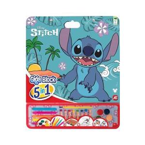 Set pentru desen. Giga block. Stitch 5 in 1 imagine