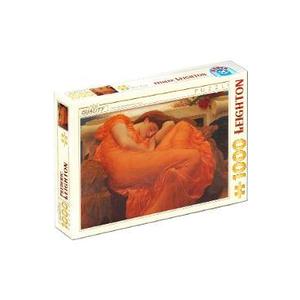 Puzzle 1000: Frederic Leighton. Flaming June imagine