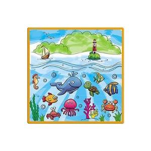 Lumea oceanelor. Poster lavabil de colorat imagine