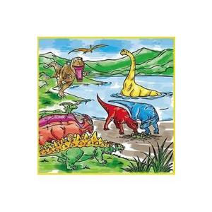 Lumea dinozaurilor. Poster lavabil de colorat imagine