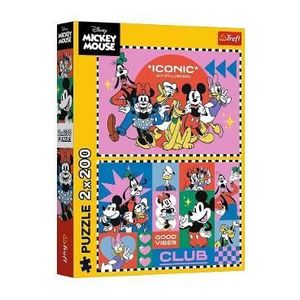 Puzzle 2 x 200: Disney Mickey Mouse: Timp cu prietenii imagine