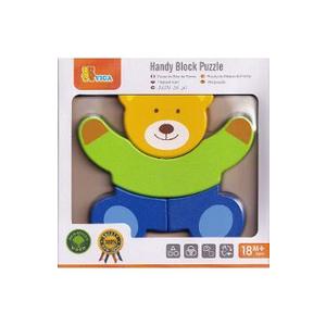 Puzzle din lemn: Ursulet imagine