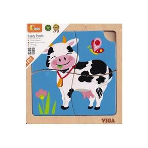 Puzzle din lemn: Vacuta imagine