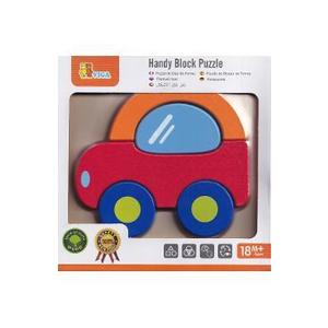 Puzzle din lemn: Masina imagine