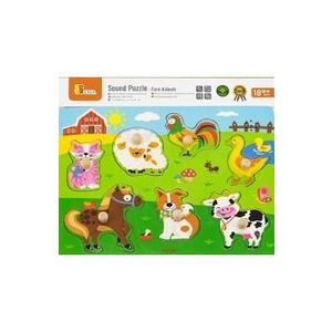 Puzzle cu sunete: Animale imagine