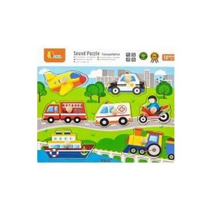 Puzzle cu sunete: Mijloace de transport imagine