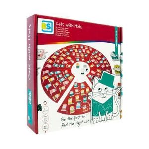 Joc de atentie. Pisici cu palarii imagine