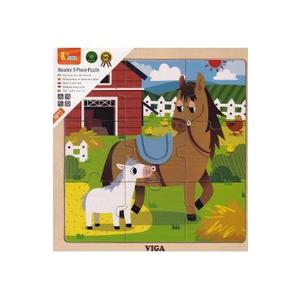 Puzzle din lemn: Mama si puiul imagine