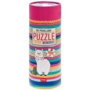 Puzzle 1000 Llama. Vintage Memories imagine