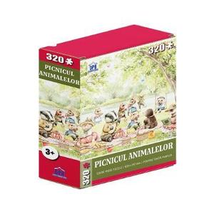 Puzzle 320 piese. Picnicul animalelor imagine