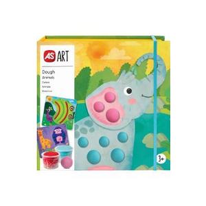 Set 7 borcanase de plastilina. Animale imagine