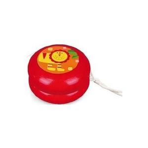 Joc de indemanare: Yo-yo din lemn. Rosu imagine