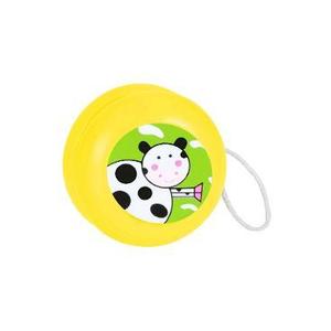 Joc de indemanare: Yo-yo din lemn. Galben imagine