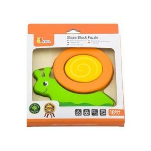 Puzzle din lemn: Melc imagine