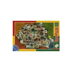 Super Puzzle 100: Animale din Romania imagine