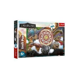 Puzzle 100: Cum sa iti dresezi dragonul. Dragoni in actiune imagine