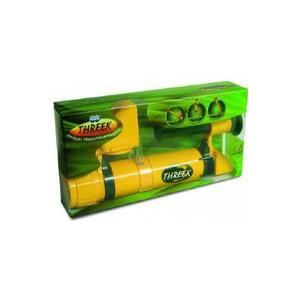 Instrument optic 3 in 1: Telescop, periscop si microscop. Galben imagine