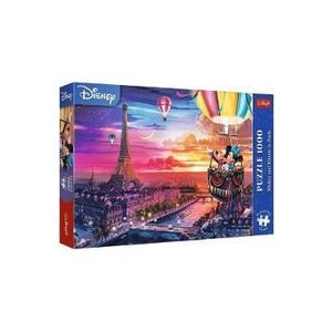 Puzzle 1000: Disney. Mickey si Minnie in Paris imagine