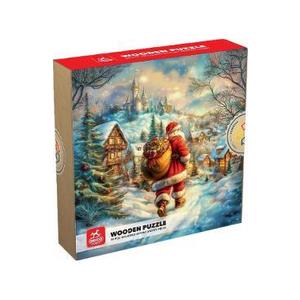 Puzzle 50 din lemn: Satul lui Mos Craciun imagine